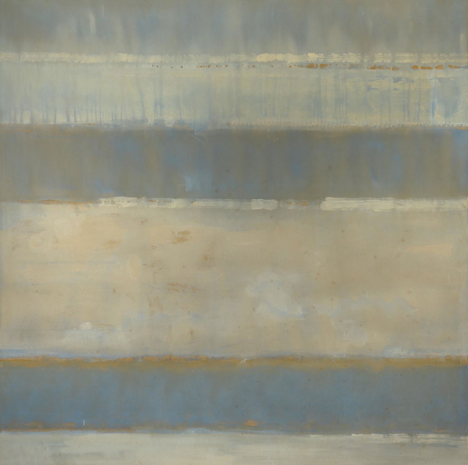 Willem de Looper Dutch/American, 1932-2009 #42 Painting, 1974: Willem de Looper Dutch/American, 1932-2009 #42 Painting, 1974 Signed and dated de Looper 11-74 on the overlap, dated 11-74 on the reverse Acrylic on canvas 60 x 60 inches (152 x 152 cm) Unframed Prove