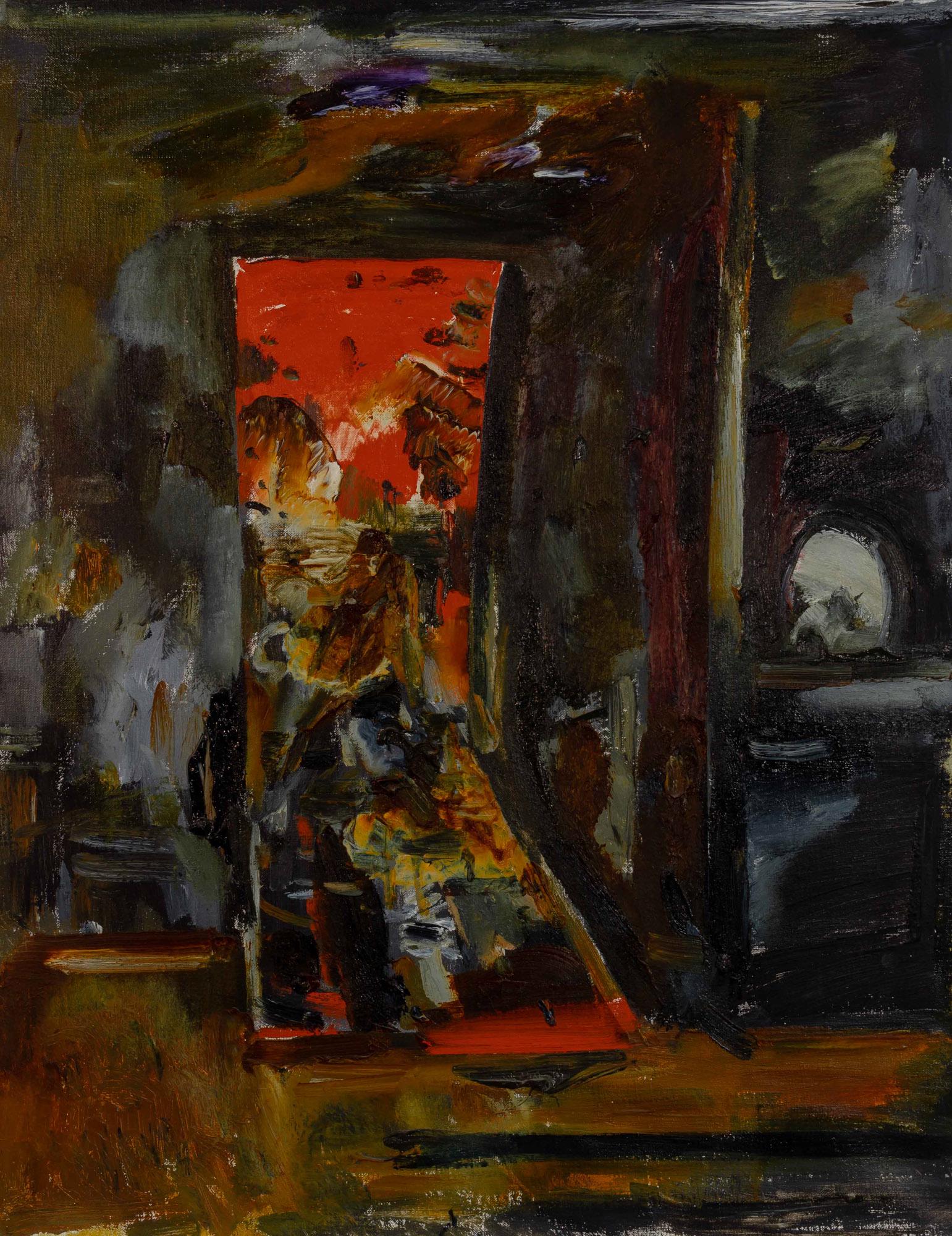 John Walker British, b. 1939 Untitled #11 (Alba Series), 1985: John Walker British, b. 1939 Untitled #11 (Alba Series), 1985 Signed and dated Walker 1985 and inscribed as titled on the reverse Oil on canvas 36 x 28 1/4 inches (91.4 x 71.8 cm) Unframed Provenance: