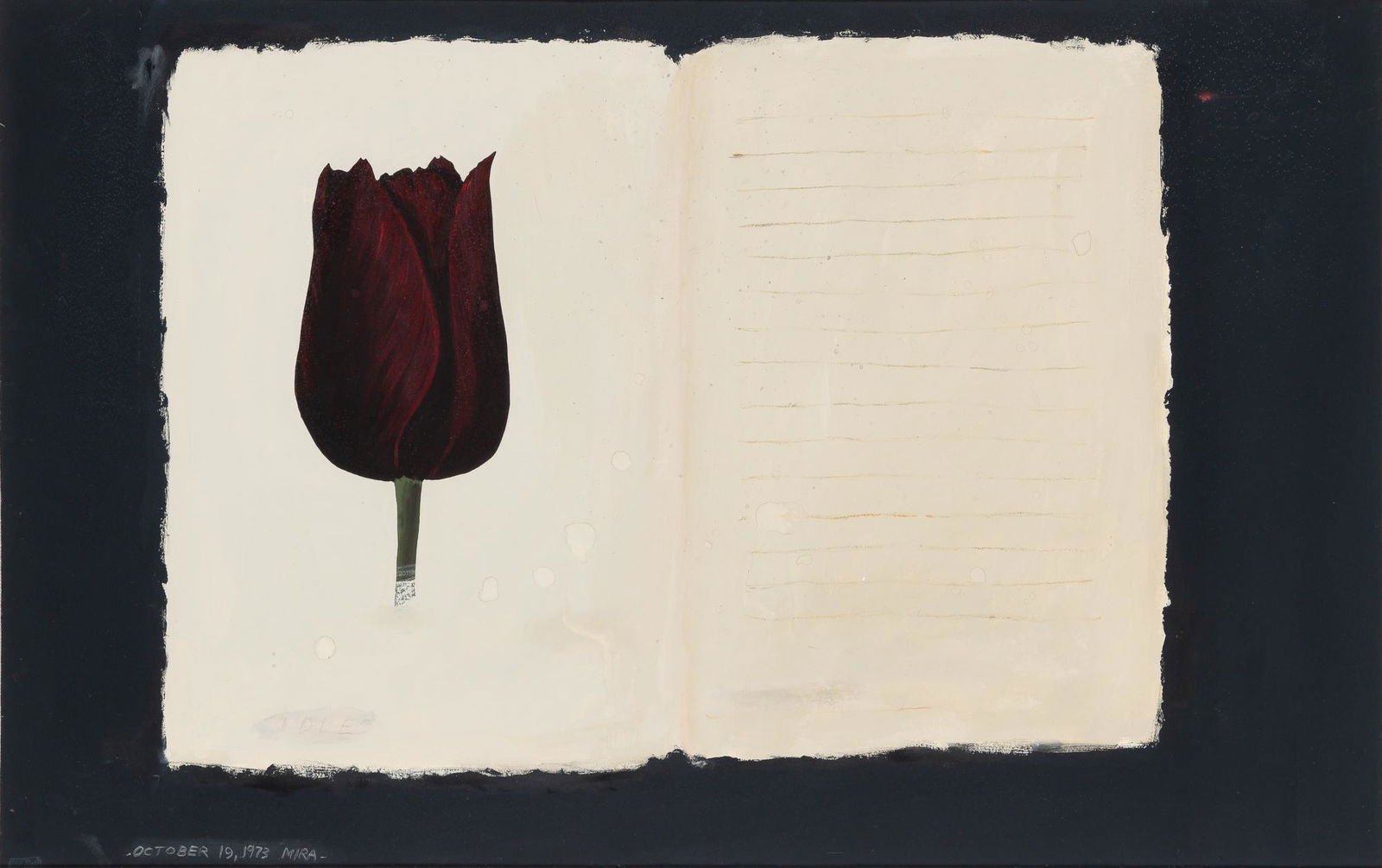 Mira Schendel Brazilian, 1919-1988 Idle, 1973 (1 of 3)