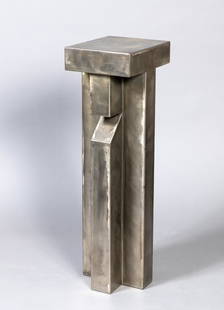 Richard Nonas American, 1936-2021 Standing Figure: Richard Nonas American, 1936-2021 Standing Figure Steel Height 35 1/4 inches (90.2 cm) Provenance: Sale, Christie's East, New York, Nov. 14, 1995, lot 126 C