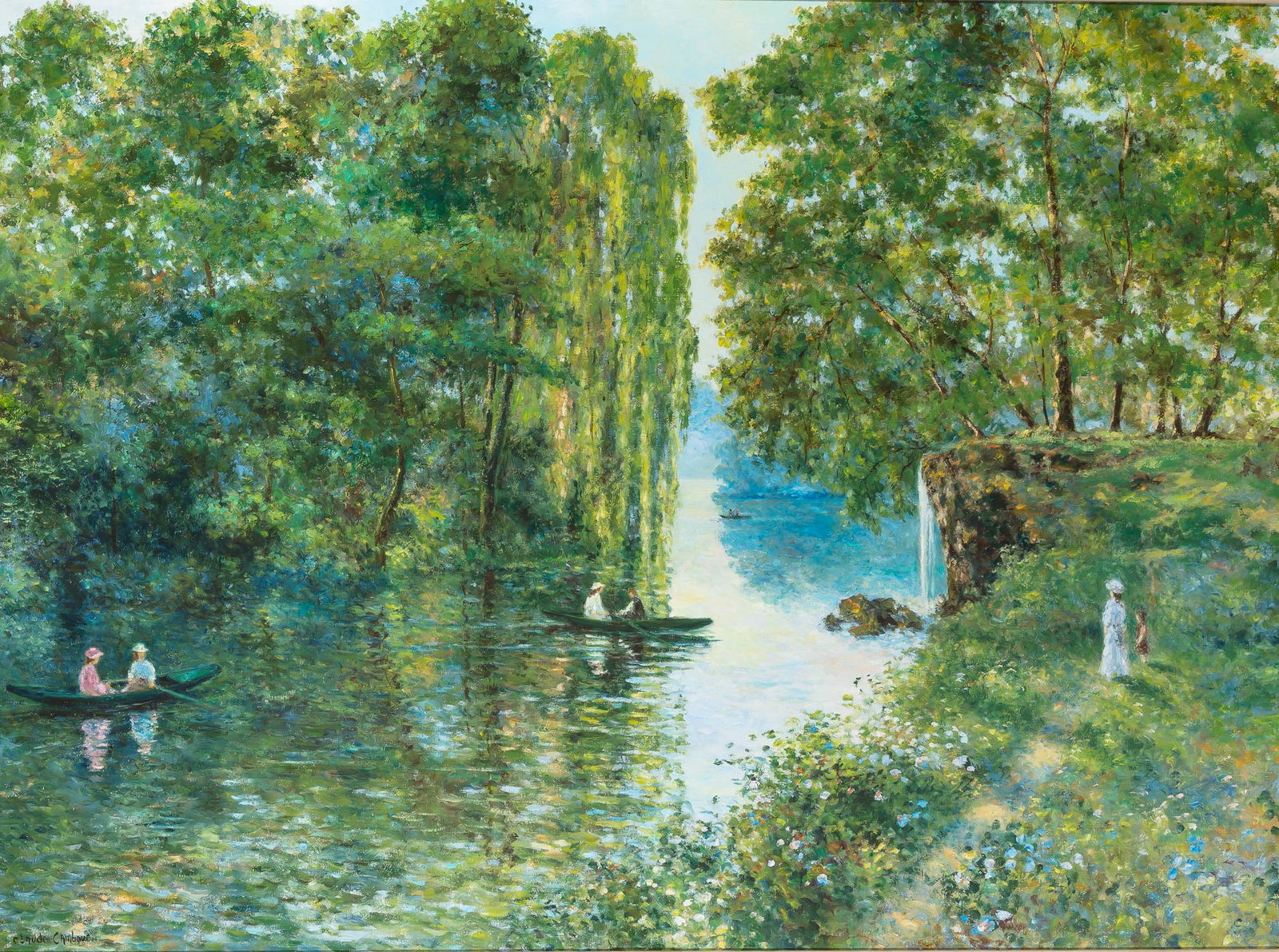 Claude Cambour French, 1940-2012 Les Canoes de mon Enfance (1 of 4)