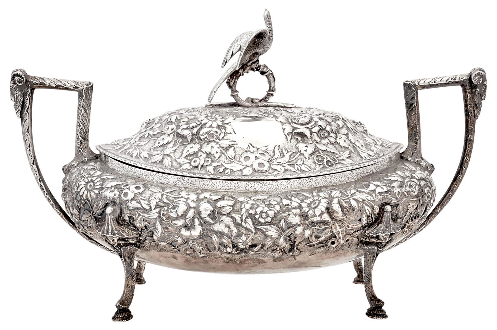 S. Kirk & Son Sterling Silver Covered Soup Tureen (1 of 7)