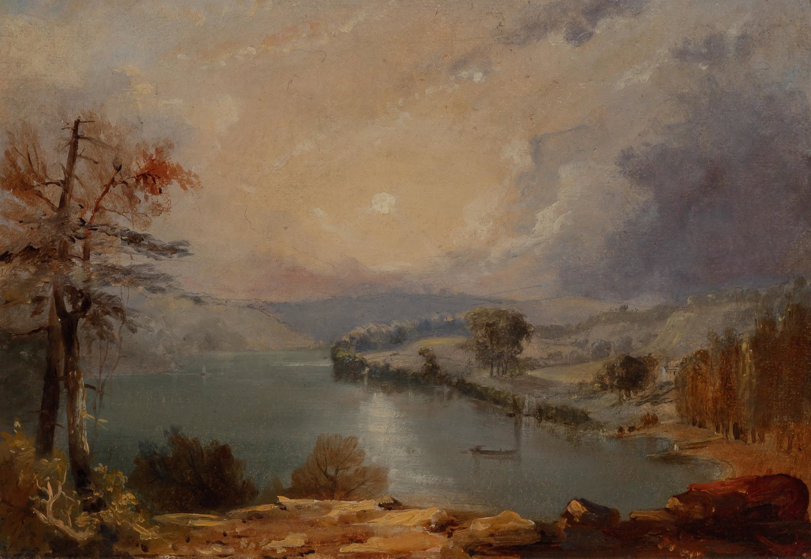 William Thompson Russell Smith Scottish/American, 1812-1896 Schuylkill Above the Falls, 1835 (1 of 3)