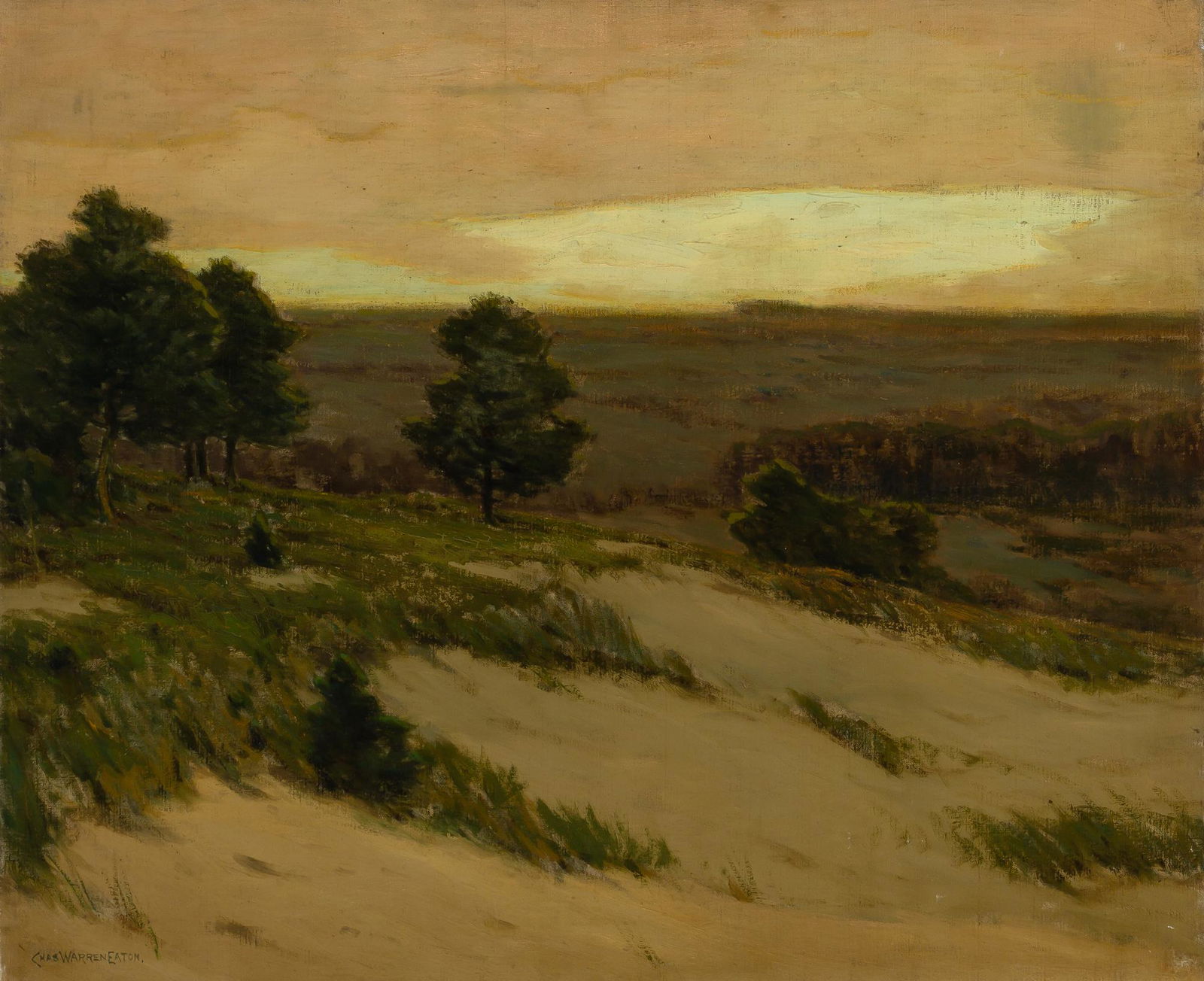 Charles Warren Eaton American, 1857-1937 Dunes at Knokke, Belgium (1 of 4)