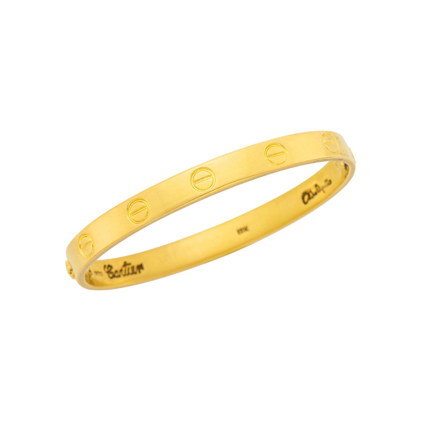 Cartier Aldo Cipullo Gold love Bangle Bracelet