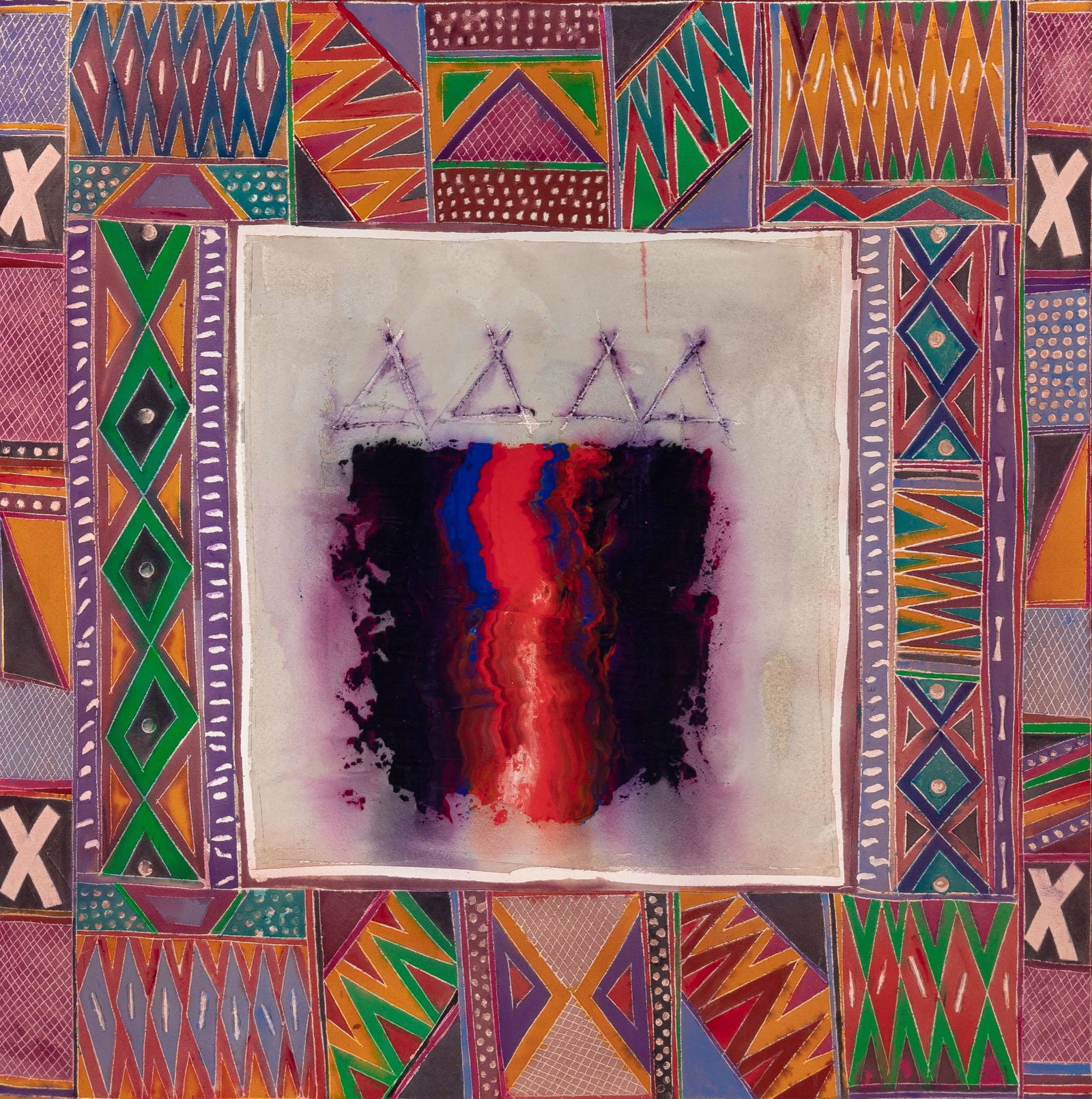 Dick Jemison American, b. 1942 Recollection 1-91, 1991 (1 of 3)