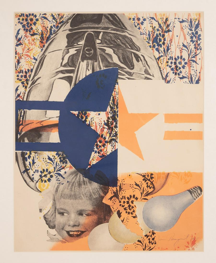 James Rosenquist F-111 (LEO CASTELLI GALLERY) Color offset lithograph, framed (1 of 4)