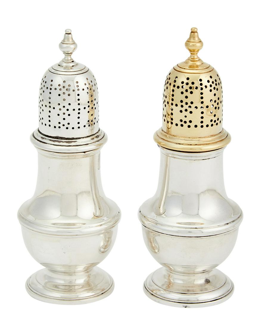 Pair of Tiffany & Co. Sterling Silver Salt and Pepper Casters (1 of 3)