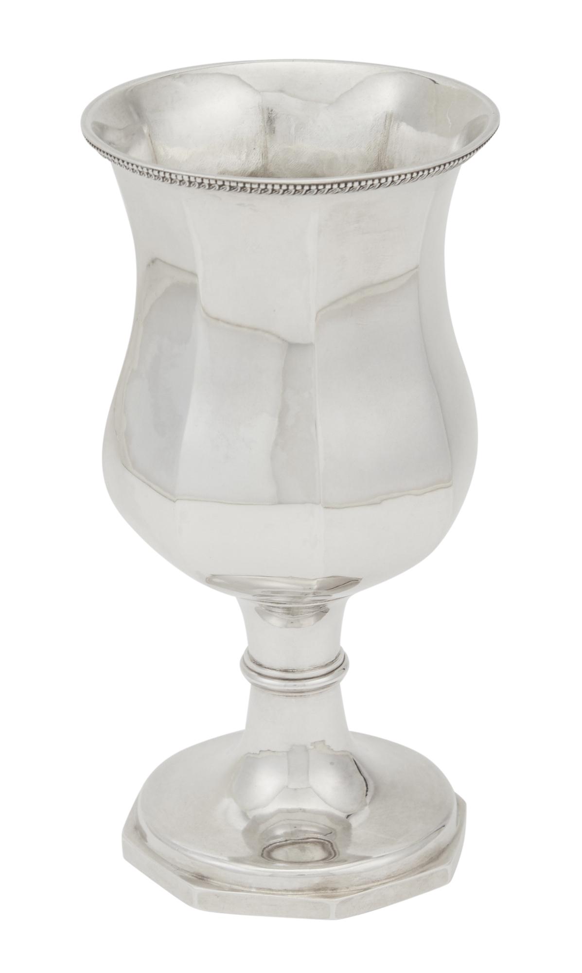 J.E. Caldwell Sterling Silver Goblet (1 of 4)