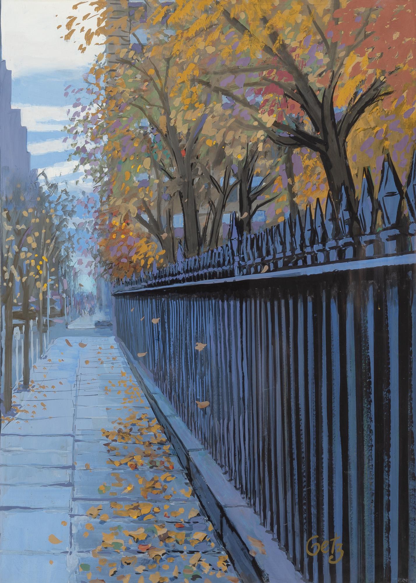 Arthur Kimmel Getz American, 1913-1996 Gramercy Park, Autumn (1 of 4)