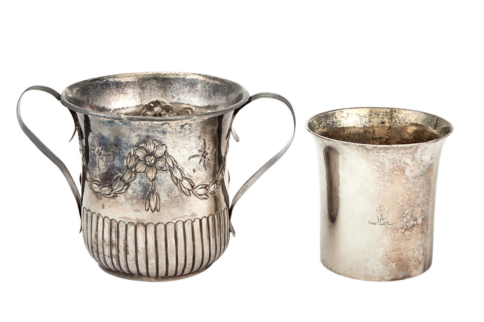 Two George III Sterling Silver Cups (1 of 3)