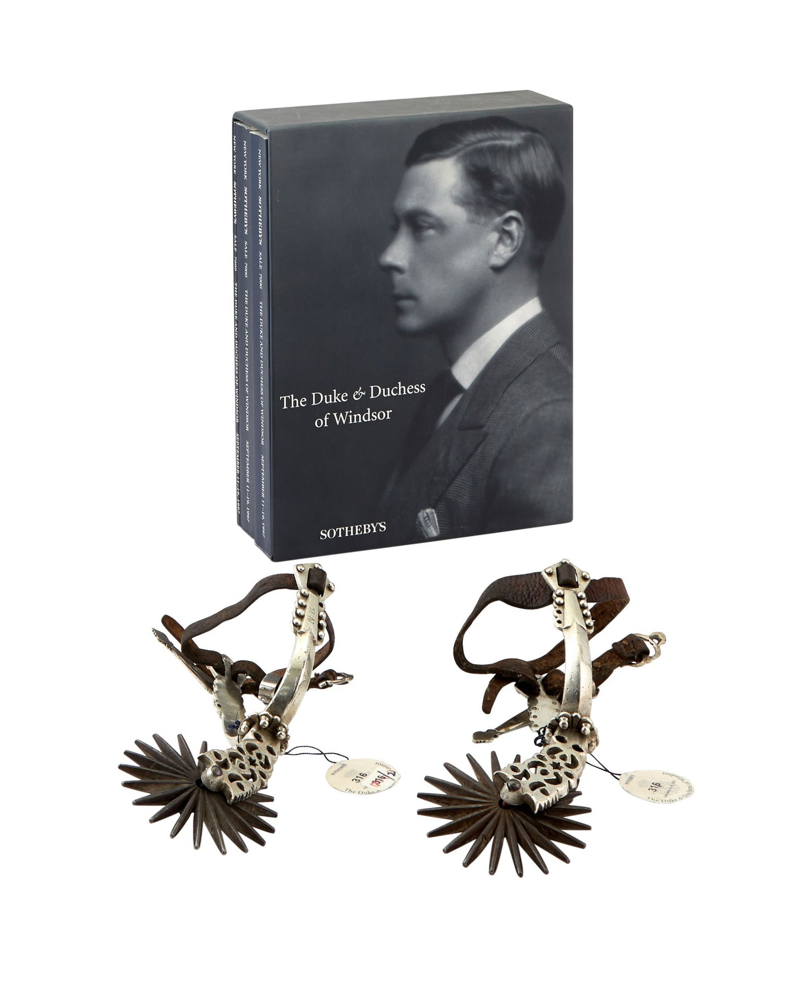 Pair of Spanish Colonial Silver Spurs, Formerly in the Collection of the Duke and Duchess of Windsor (1 of 3)