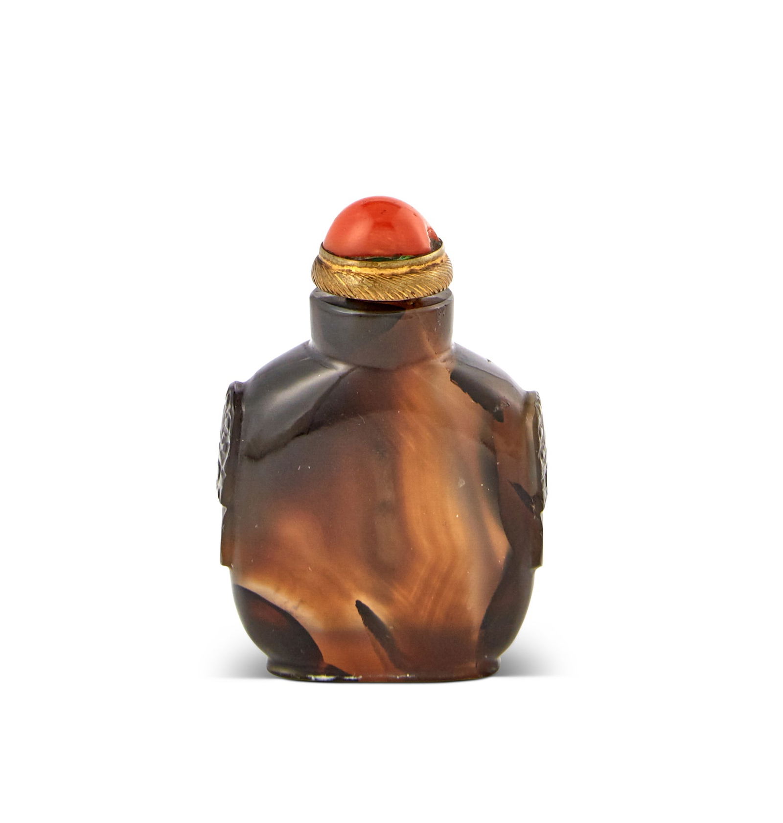 A Chinese Agate Snuff Bottle (1 of 3)