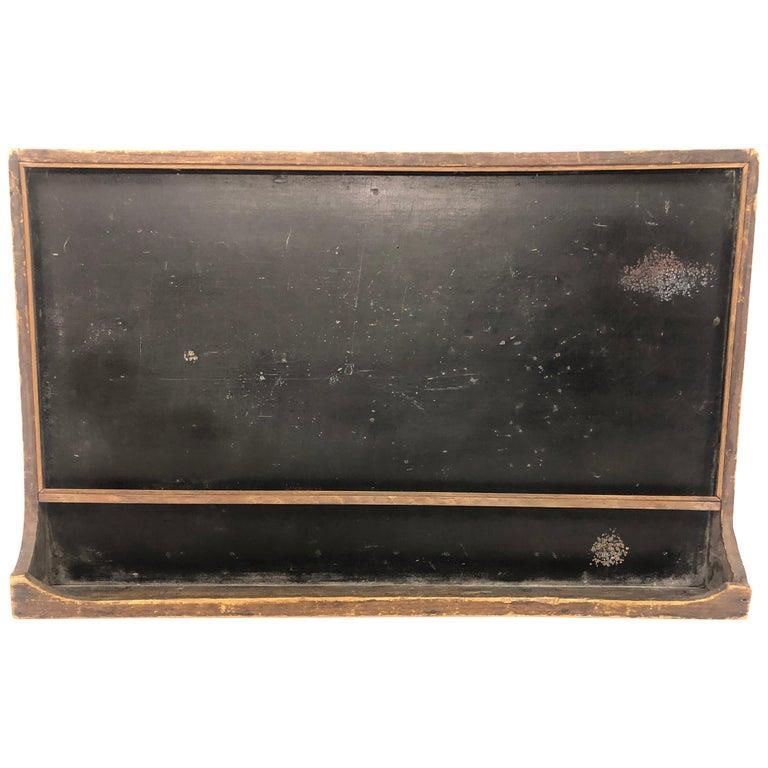 American School Wood-Framed Blackboard Late 19th/early 20th century (1 of 4)