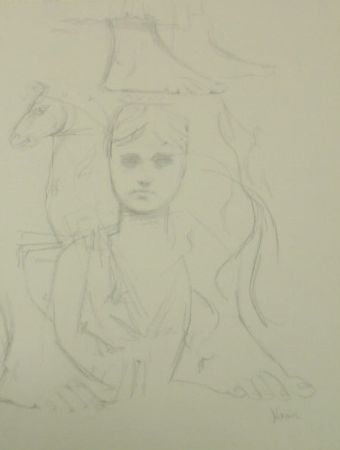 Jack Levine American, b.1915 CLASSIC STUDIES, circa: Jack Levine American, b.1915 CLASSIC STUDIES, circa 1963 Signed JLevine (lr) Pencil on paper 14 x 10 7/8 inches Provenance: Kennedy Galleries, Inc., New York Unframed