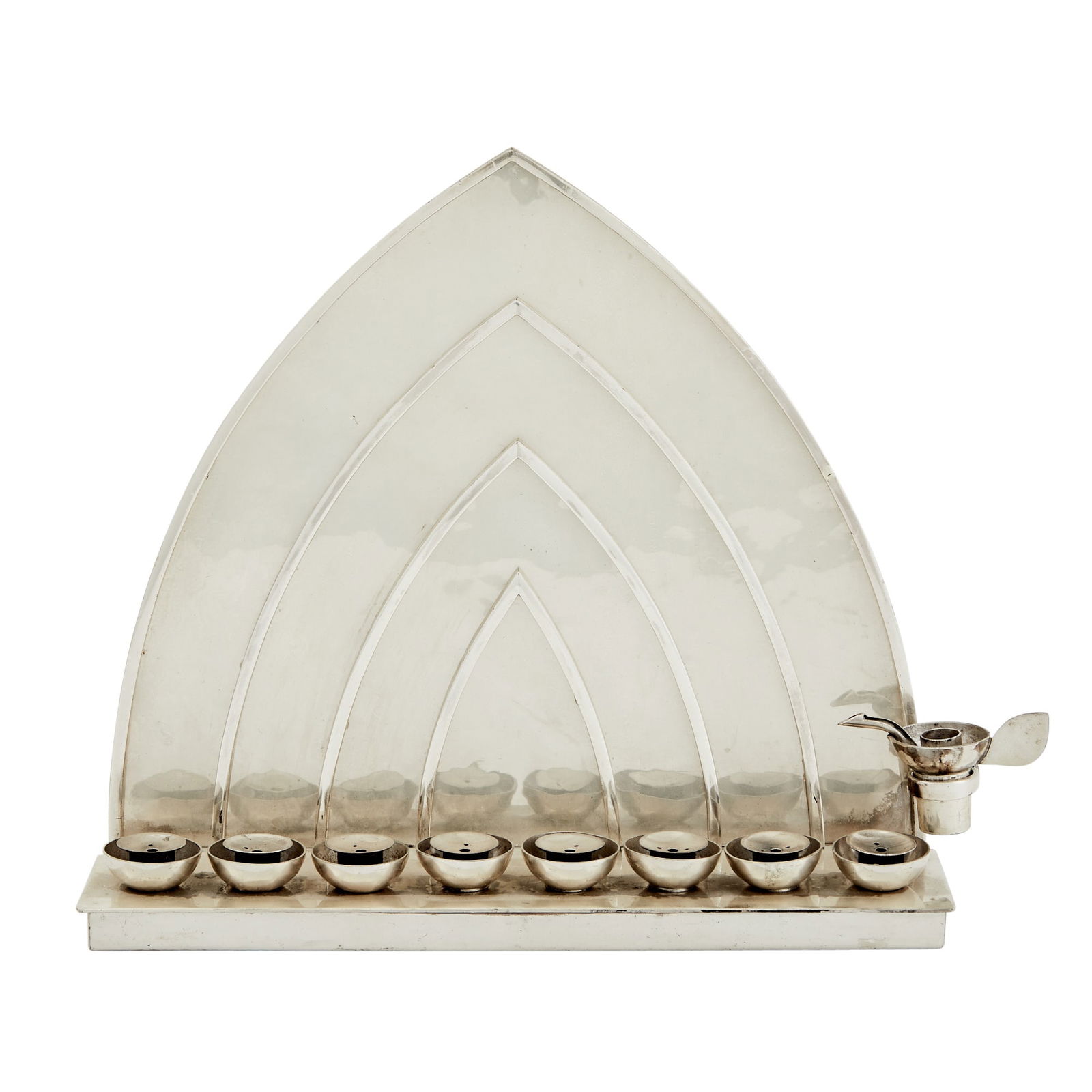 Israeli Silver Menorah (1 of 4)