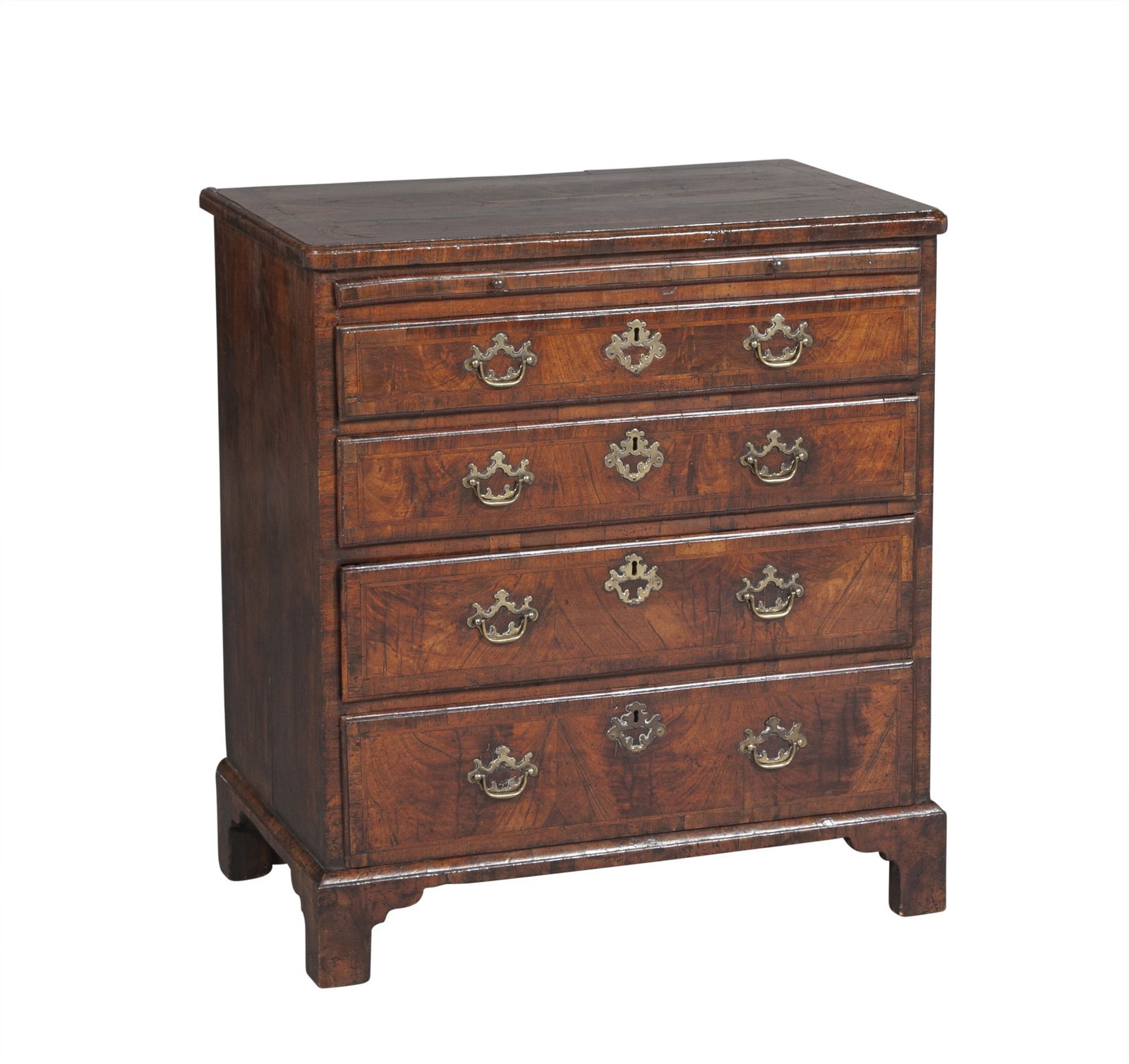 George II Style Inlaid Walnut Bachelor's Chest (1 of 5)