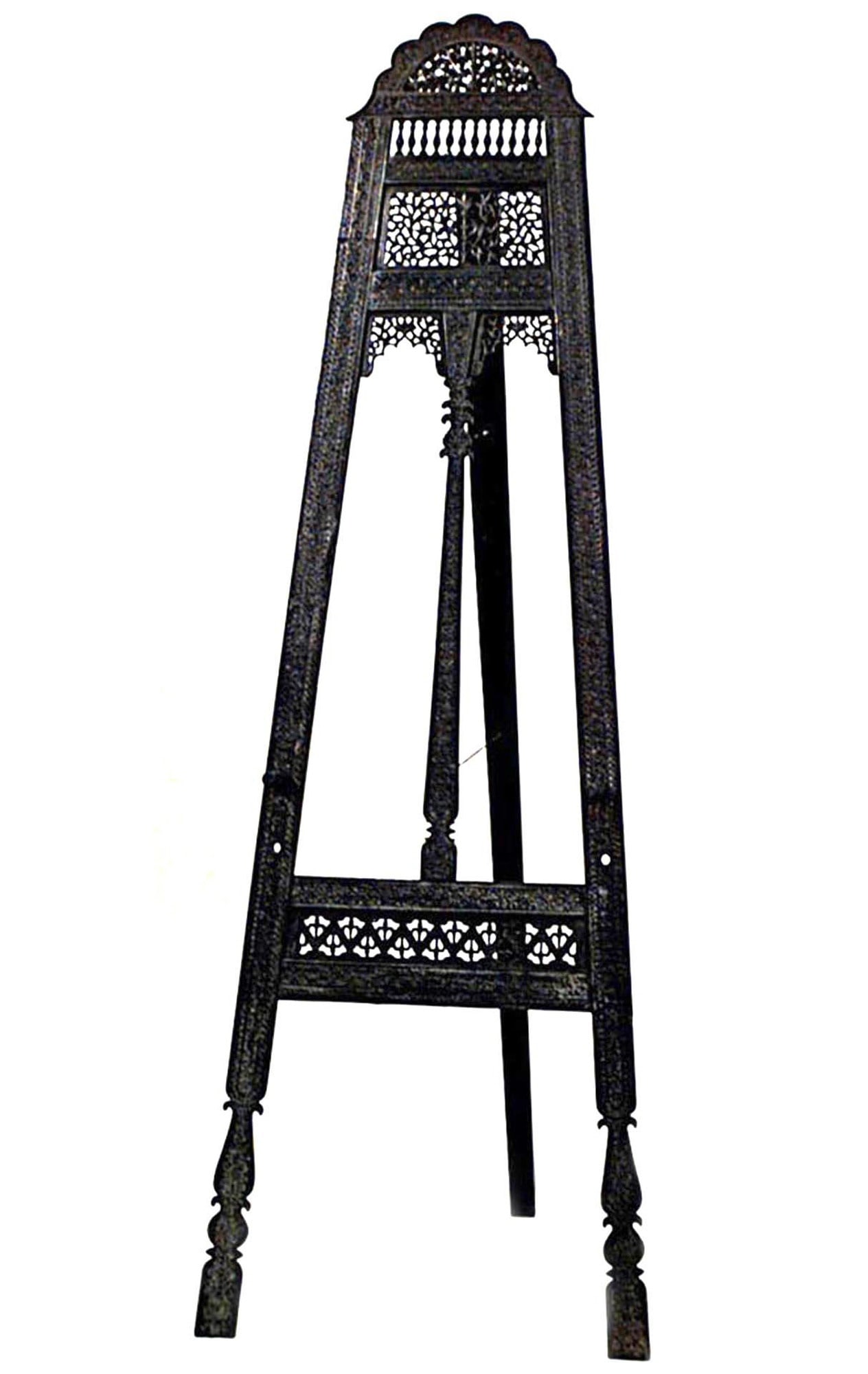 Anglo-Indian Ebony Easel 19th Century (1 of 2)