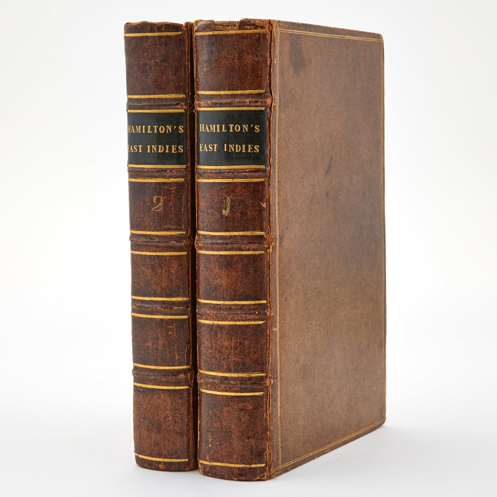 Hamilton's A New Account of the East Indies, 1744.: Estate / Collection: The Esmond Bradley Martin Collection [EAST INDIES] HAMILTON, ALEXANDER, Captain. A New Account of the East Indies. giving an exact and copious description of the situation, produc
