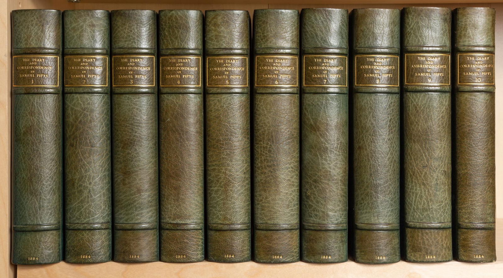 A well-bound set of Pepys (1 of 3)