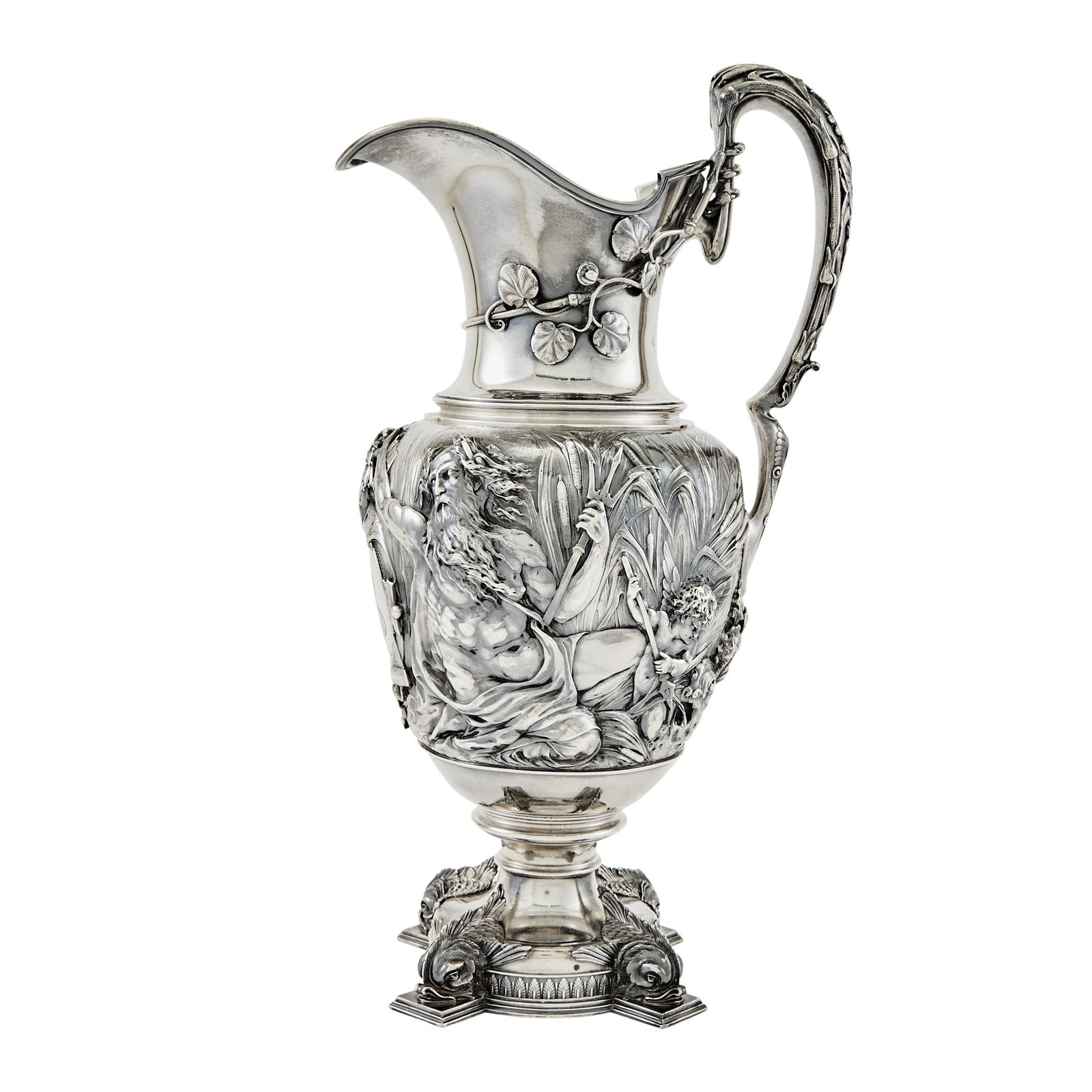 Tiffany & Co. Sterling Silver Water Pitcher 1870-1875 (1 of 3)