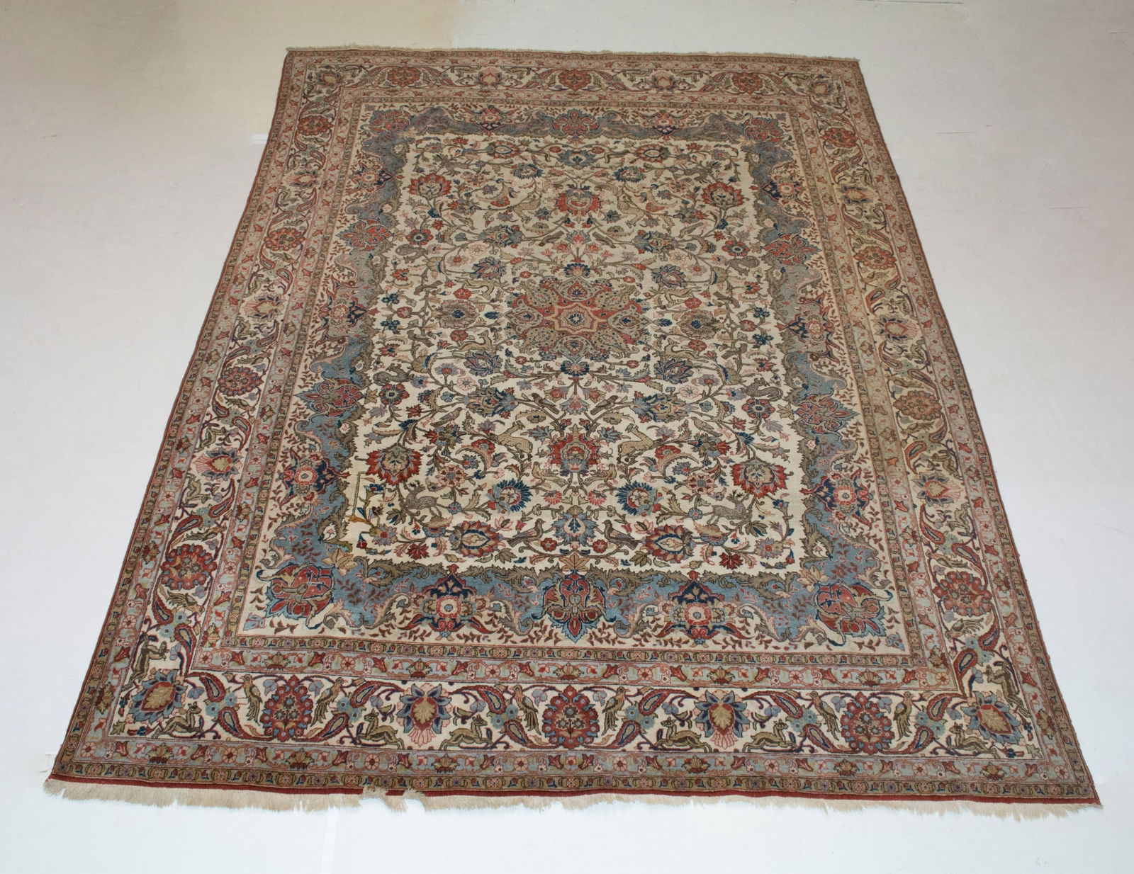 Qum Wool Carpet Central Iran, second half of the 20th century (1 of 2)