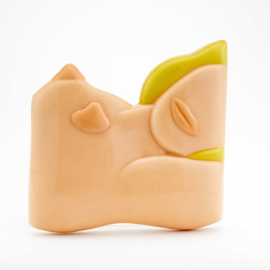 Tom Wesselmann (1931-2004): LITTLE NUDE Vacuum-formed spray-painted Plexiglas multiple, 1966, with incised signature, date and P verso (now detached), a proof aside from the numbered edition of 75, from Seven Objects in a Box, f