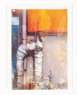 Robert Rauschenberg (1928-2008): Estate / Collection: Property from a Gold Coast Long Island Private Collection TAP Color offset print, 2004, on Rives BFK paper, signed with initials and numbered printed and published by Gemini G.E.L