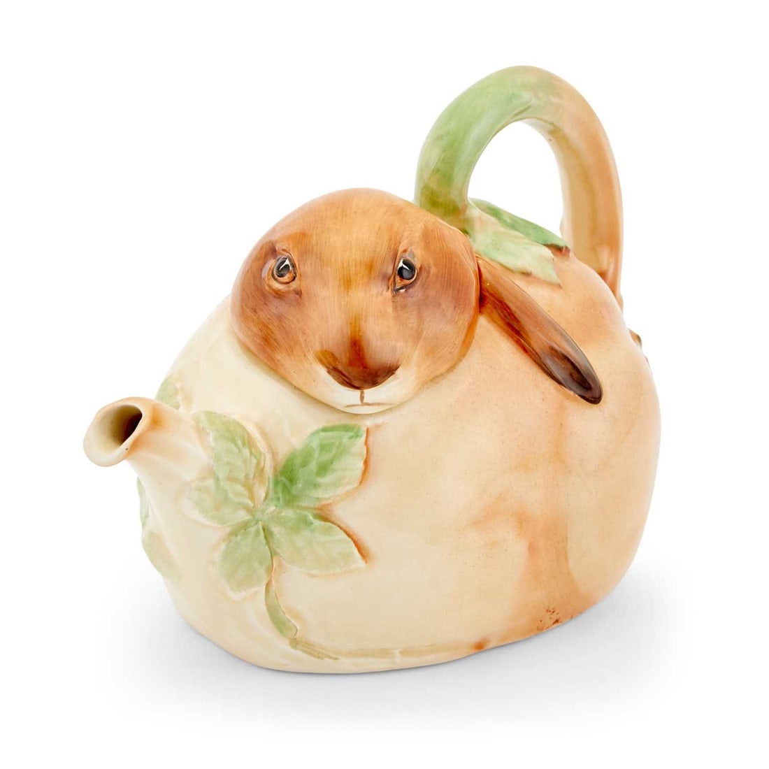 Royal Doulton Glazed and Polychrome Decorated Ceramic Bunnykins Teapot (1 of 4)