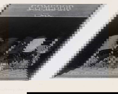 Manuel Alvarez Bravo. Los Agachados (The Crouched Ones): BRAVO, MANUEL ALVAREZ (1902–2002) Los Agachados (The Crouched Ones), 1934, printed 1974. Gelatin silver print, 7 5/16 x 9 9/16 inches (185 x 242 mm), dry-mounted on recessed card mount, signed