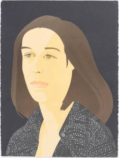 Alex Katz (b. 1927): ADA FOUR TIMES #3 (SCHRÖDER 120) Color screenprint and lithograph, 1979-1980, on Arches Cover paper, signed and numbered PP 6/6 in pencil, printed by Styria Studio, Inc., New York, printed by Sty