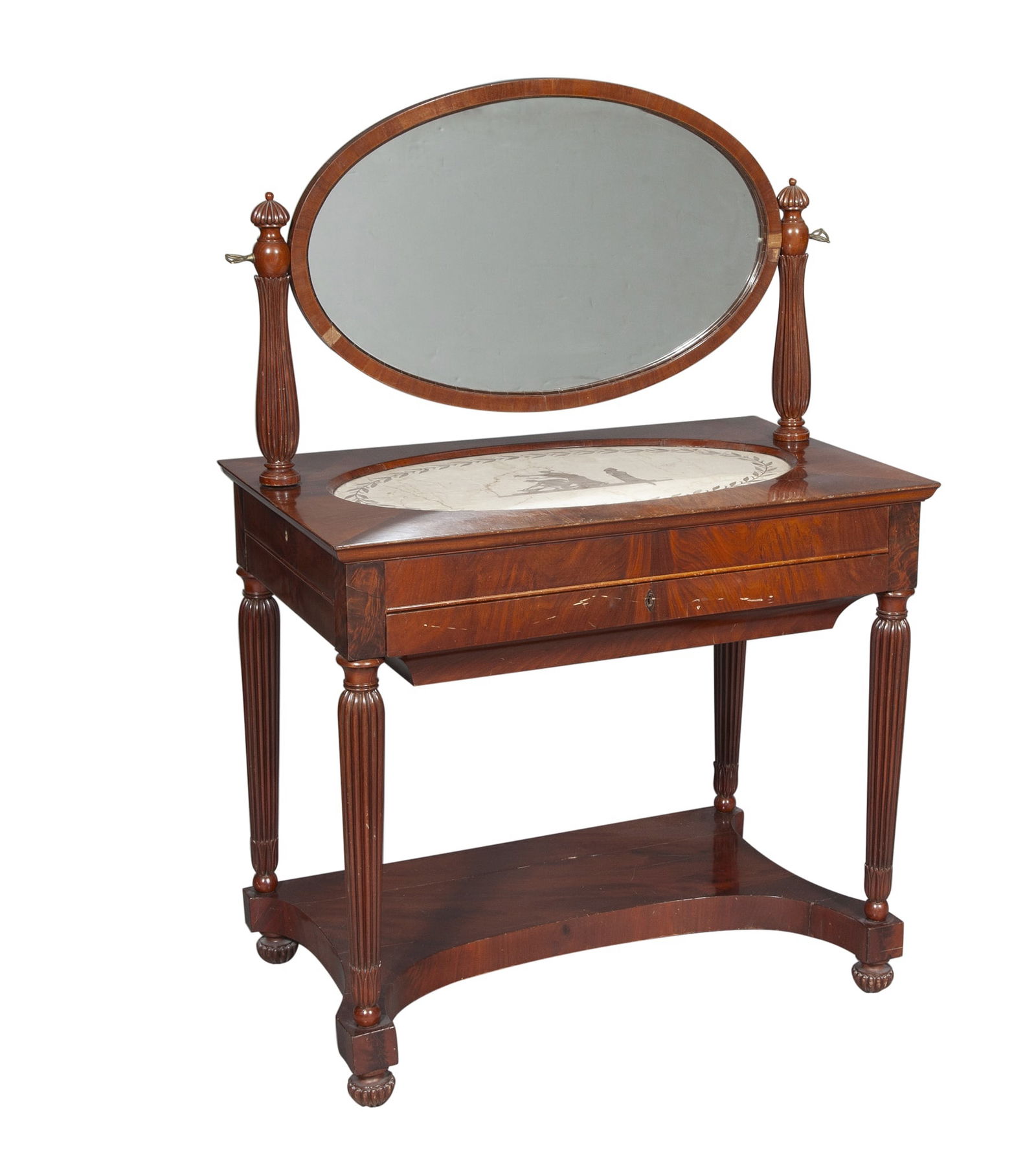 Classical Mahogany Dressing Table (1 of 4)