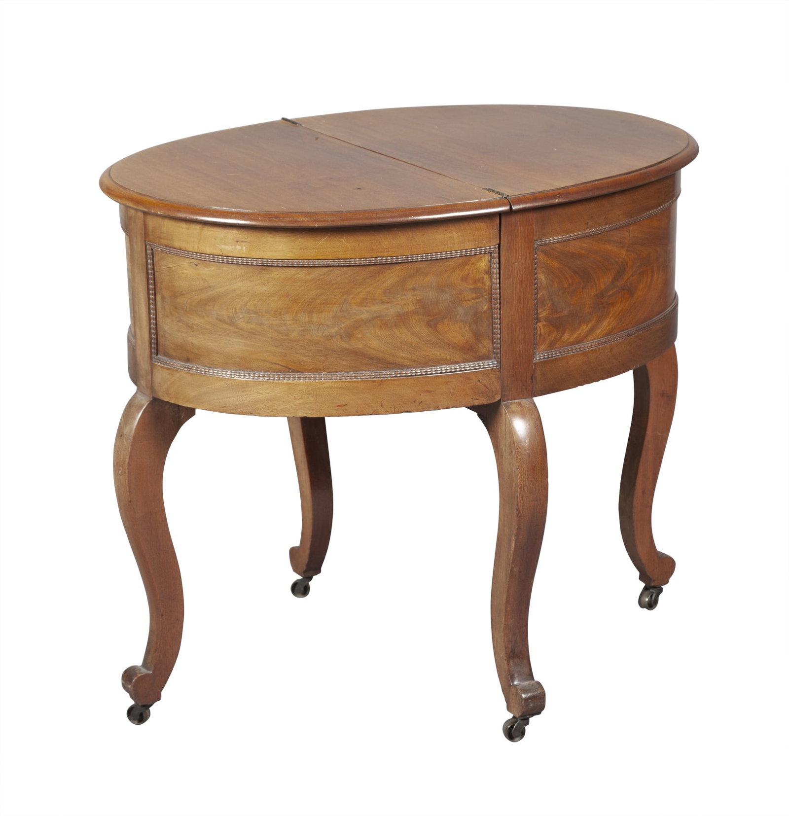 Hedges Patent Convertible Writing Desk Third quarter 19th century: Height 29 1/2 inches, width 33 1/2 inches, depth 25 1/2 inches. sunfading; old marks and scratches