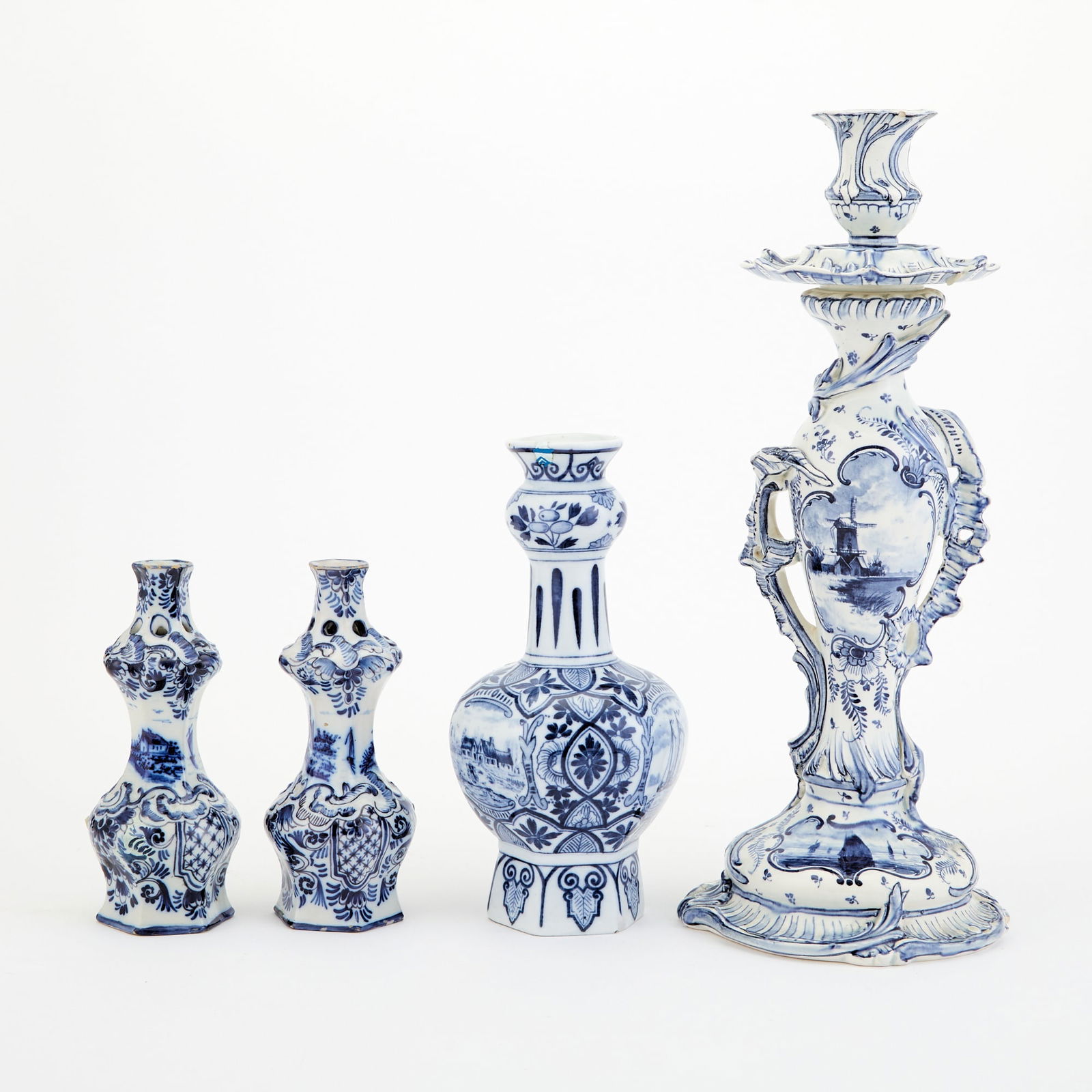 Group of Delft Blue and White Table Articles (1 of 3)