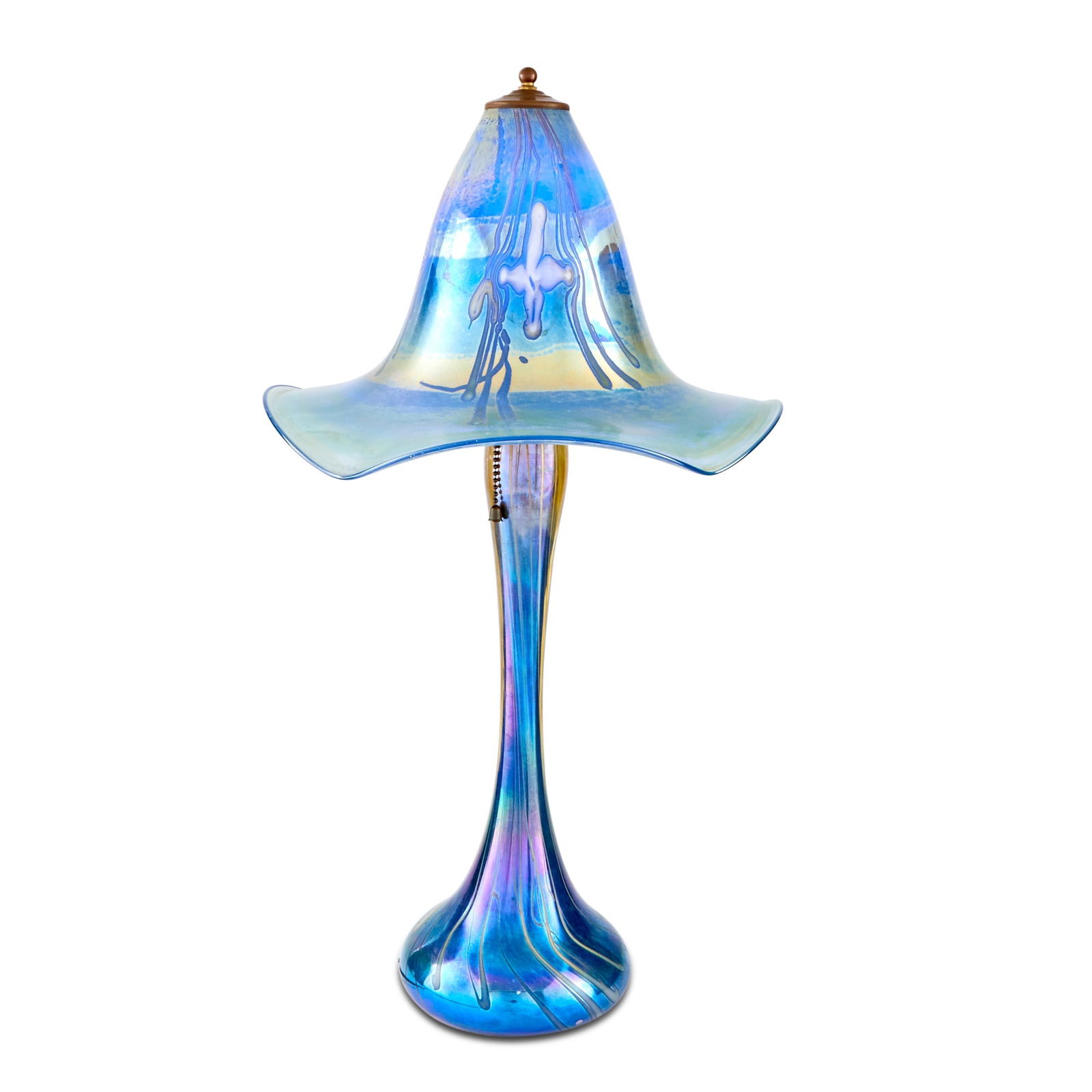 Stephen Fellerman Blown Glass Table Lamp (1 of 2)
