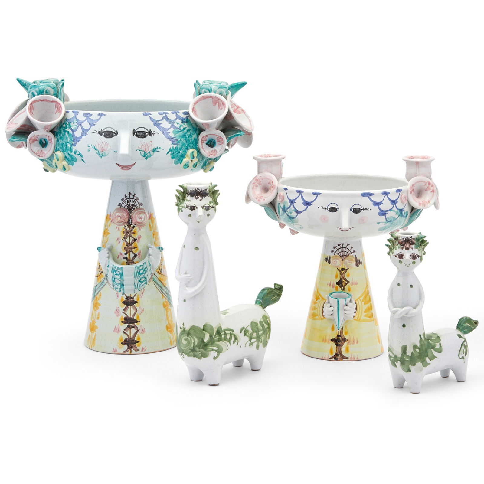 Group of Bj?rn Wiinblad Glazed Pottery Table Articles (1 of 3)