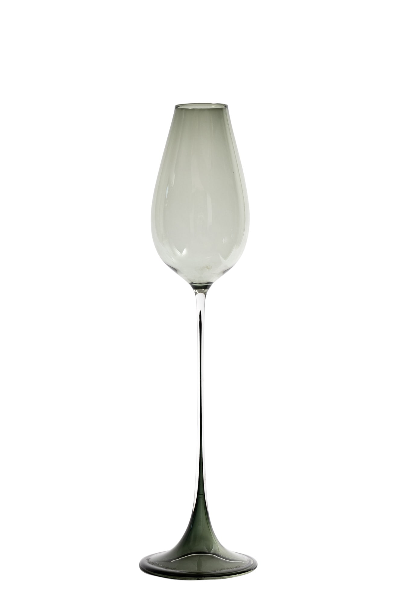 Orrefors "Tulpanglas" Blown Glass Exposition Goblet (1 of 2)