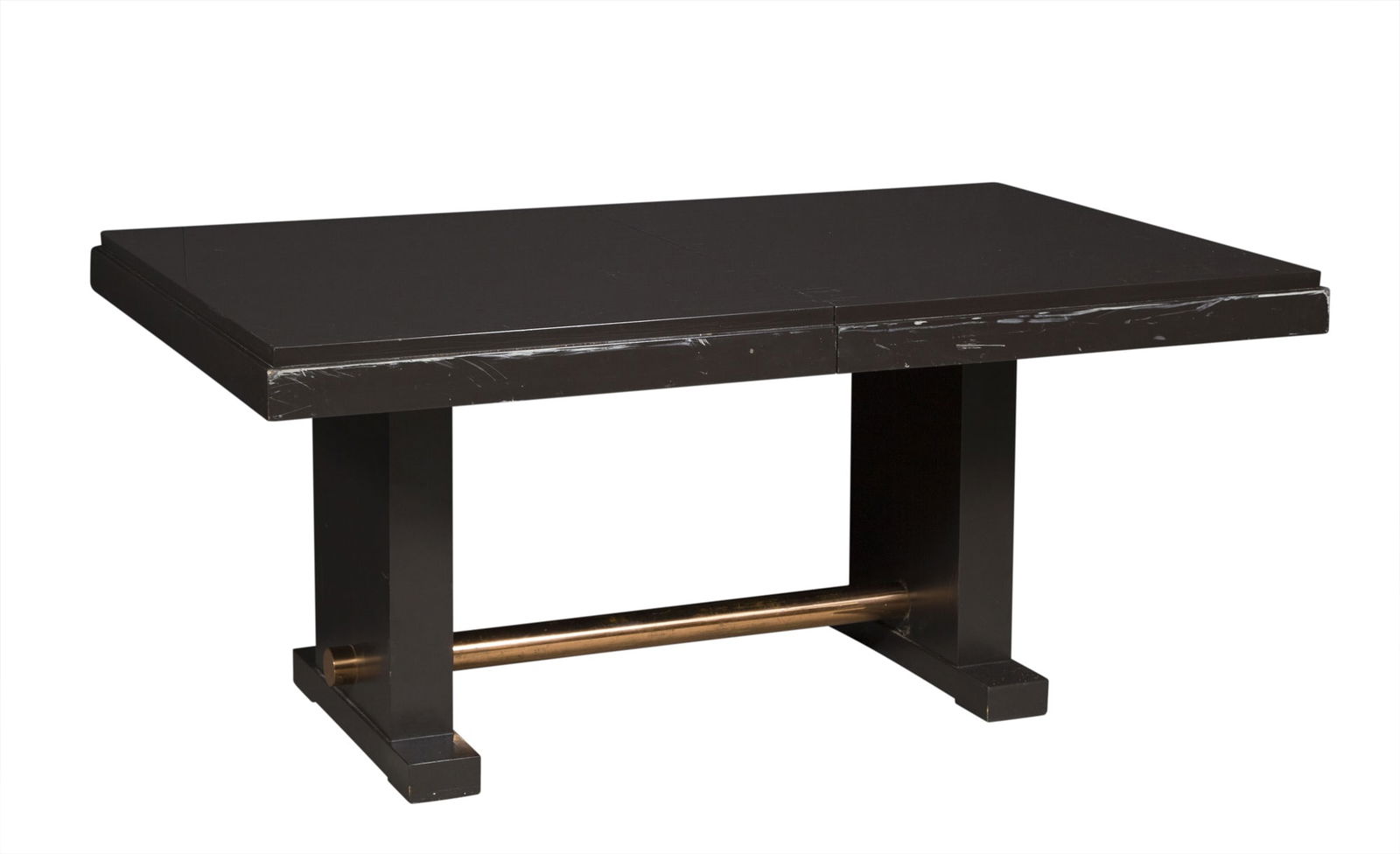 Peter Marino Art Deco Style Ebonized Extension Dining Table   Late 20th century (1 of 6)
