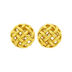 Chantecler Capri Pair of Gold Earrings
