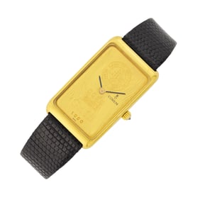 Corum Gold Union Bank of Switzerland Gr.15 'Ingot' Wristwatch