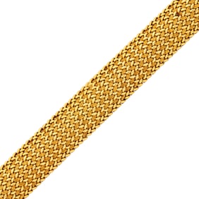 Gold Mesh Bracelet