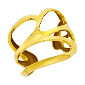 Tiffany & Co. Gold Cuff Bangle Bracelet