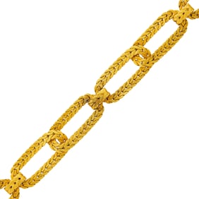 Buccellati Gold Link Bracelet