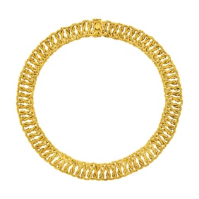 Buccellati Gold Link Necklace