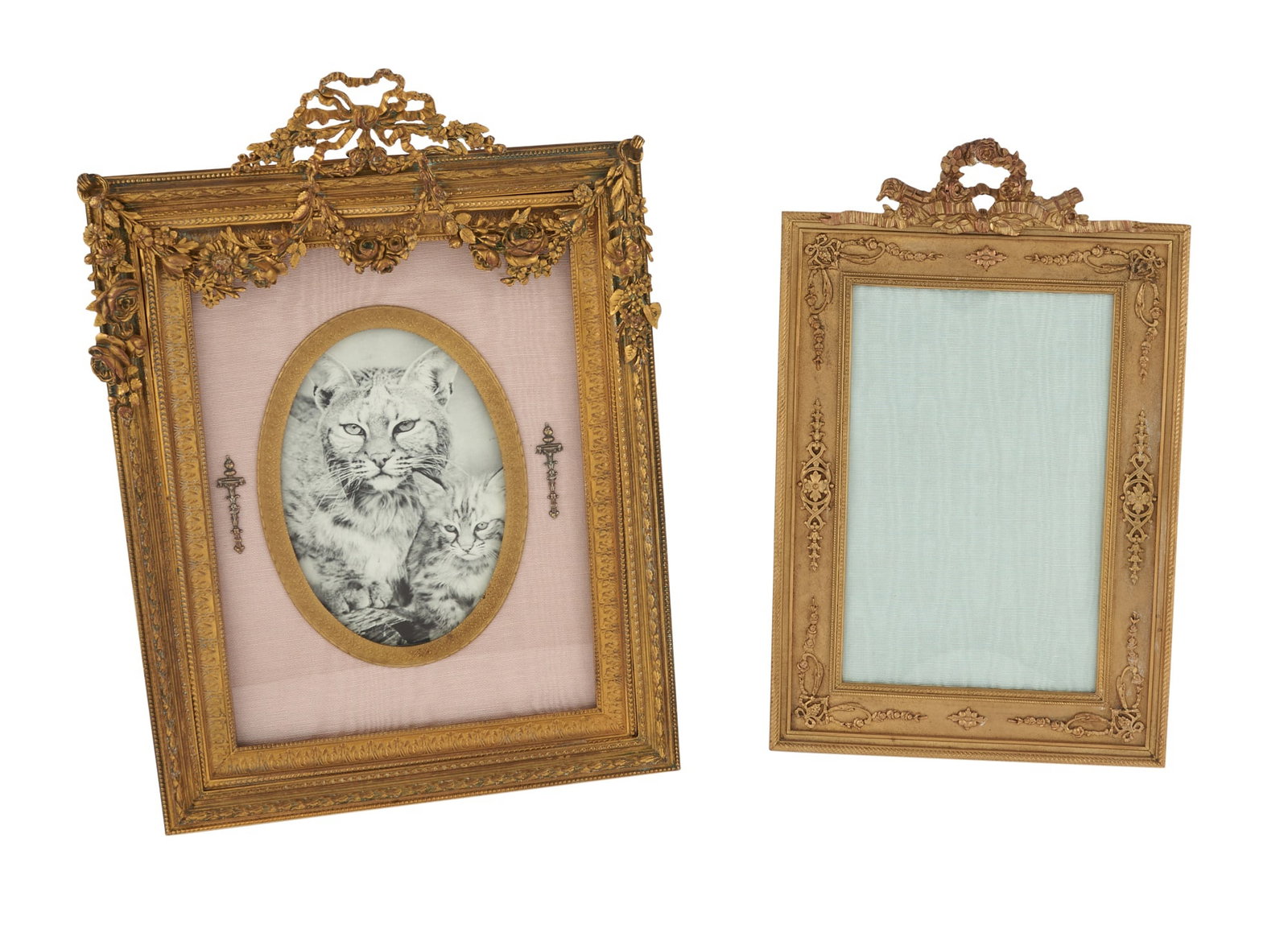 Two Louis XV Style Gilt Metal Picture Frames (1 of 2)