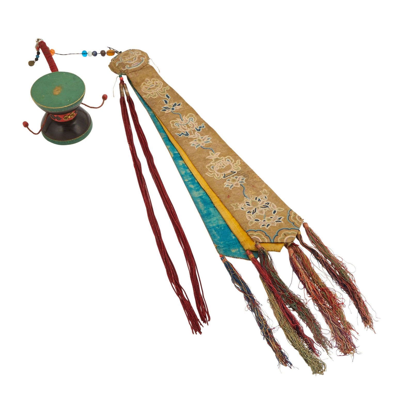 A Tibetan Drum 19th century (1 of 2)