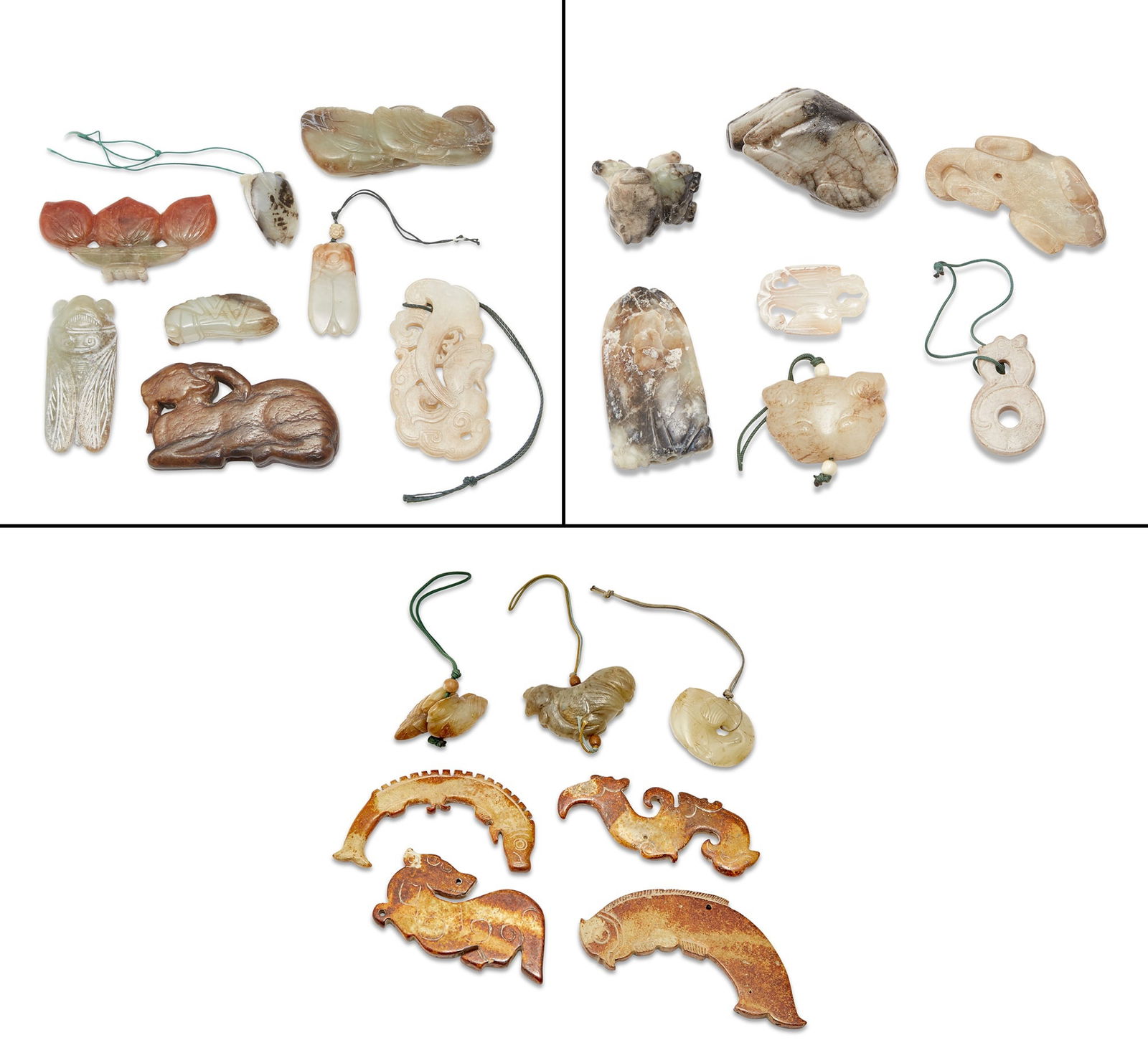 A Miscellaneous Group of Chinese Jade Articles 20th century (1 of 9)