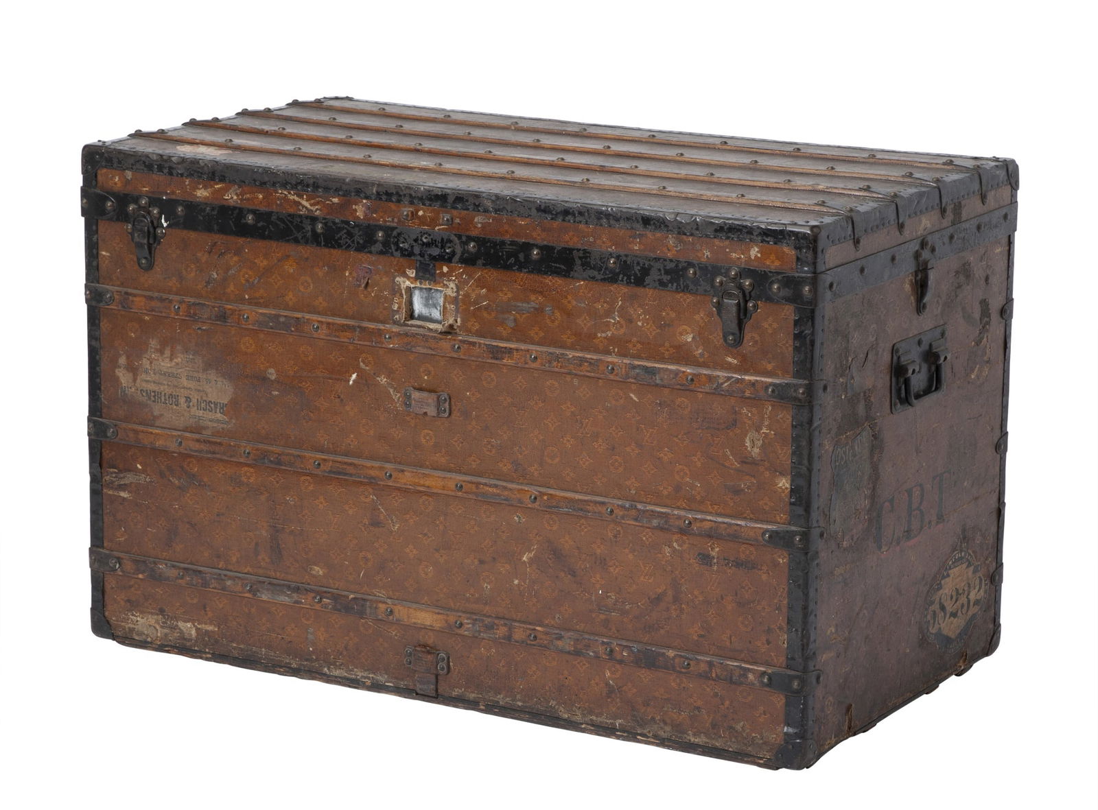 Louis Vuitton Monogram Canvas Steamer Trunk (1 of 16)