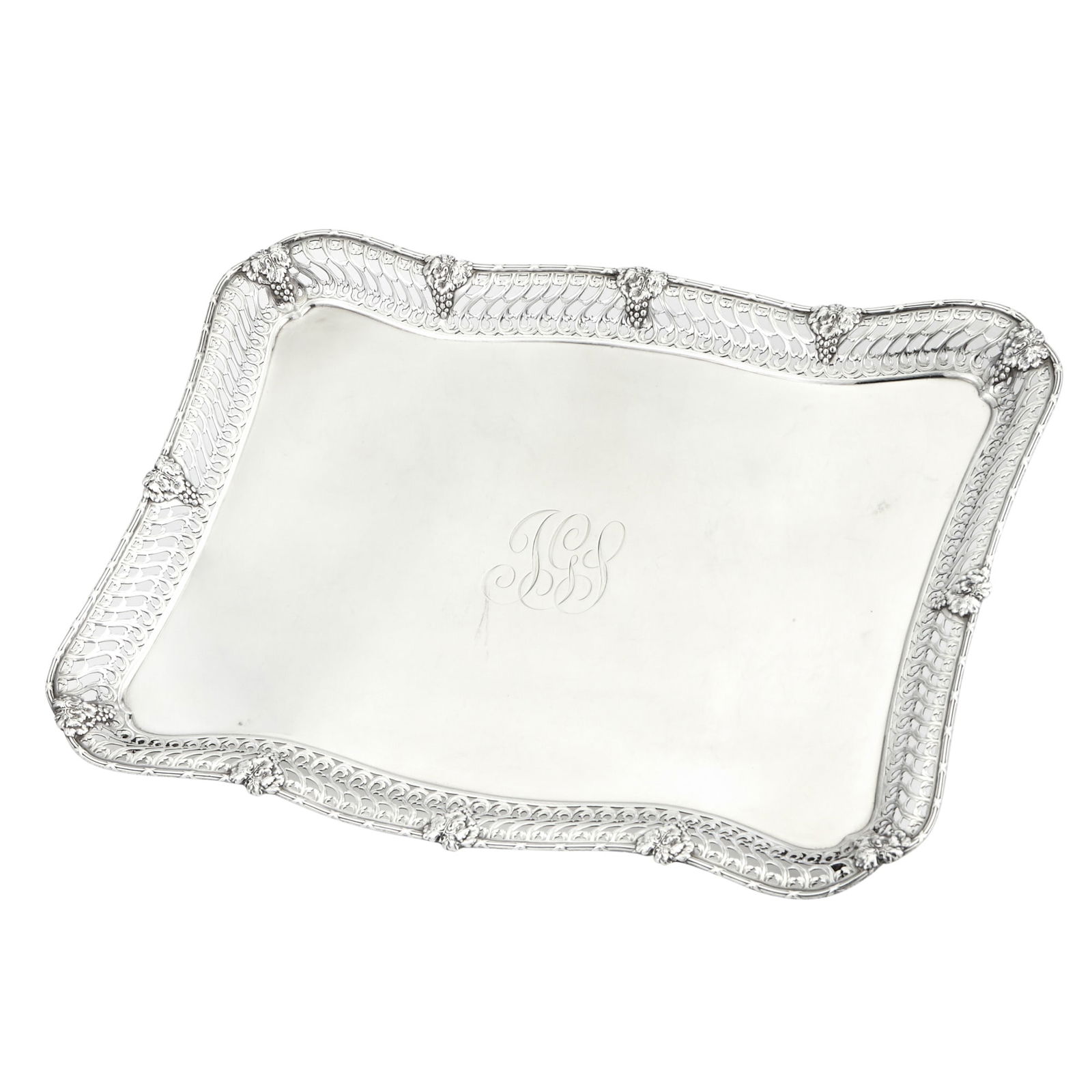 Tiffany & Co. Sterling Silver Tray 1892-1902 (1 of 4)
