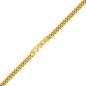 Chopard Gold and Diamond 'Happy Diamonds I Love You' Bracelet